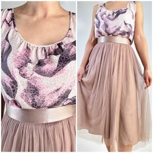 NEW! Women's Escada Pink and Purple Floral Animal Print Blouse Size 42